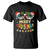 Merry Cruisemas Hawaiian Christmas Palm Tree Sunglass T Shirt TS09 Black - Polynesian Pride