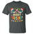 Merry Cruisemas Hawaiian Christmas Palm Tree Sunglass T Shirt TS09 Dark Heather - Polynesian Pride