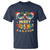 Merry Cruisemas Hawaiian Christmas Palm Tree Sunglass T Shirt TS09 Navy - Polynesian Pride