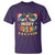Merry Cruisemas Hawaiian Christmas Palm Tree Sunglass T Shirt TS09 Purple - Polynesian Pride