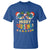 Merry Cruisemas Hawaiian Christmas Palm Tree Sunglass T Shirt TS09 Royal Blue - Polynesian Pride