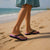 Vintage Pink Polynesia Flip Flops Plumeria Hibiscus Tropical Vibes - Polynesian Pride