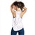 White Sunday Lotu Tamaiti Women Racerback Tank Polynesian Wave Pastel Mauve - Polynesian Pride