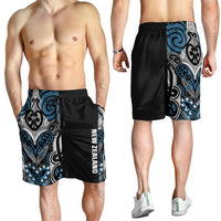 World Cricket New Zealand Shorts for Men Kia kaha nga Potae Pango LT9 - Polynesian Pride