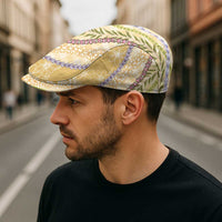 Yellow Palaka Hawaii Leis Jeff Hat Hawaiian-plaid Elegant Tropical Vibes - Polynesian Pride