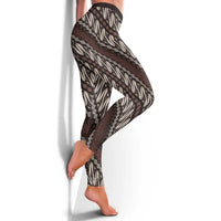 Yogyakarta Parang Batik Motifs Leggings Indonesian Traditional Pattern