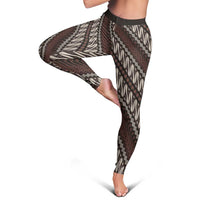 Yogyakarta Parang Batik Motifs Leggings Indonesian Traditional Pattern
