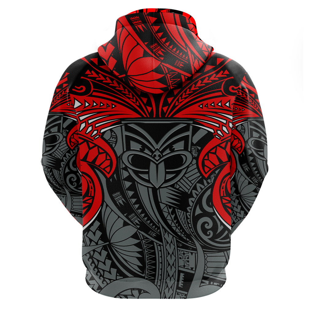 New Zealand Maori Hoodie - Warriors Rugby Pullover Hoodie