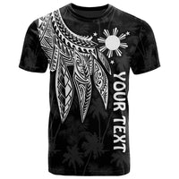 The Philippines Custom T-Shirt - Polynesian Wings White Art - Polynesian Pride