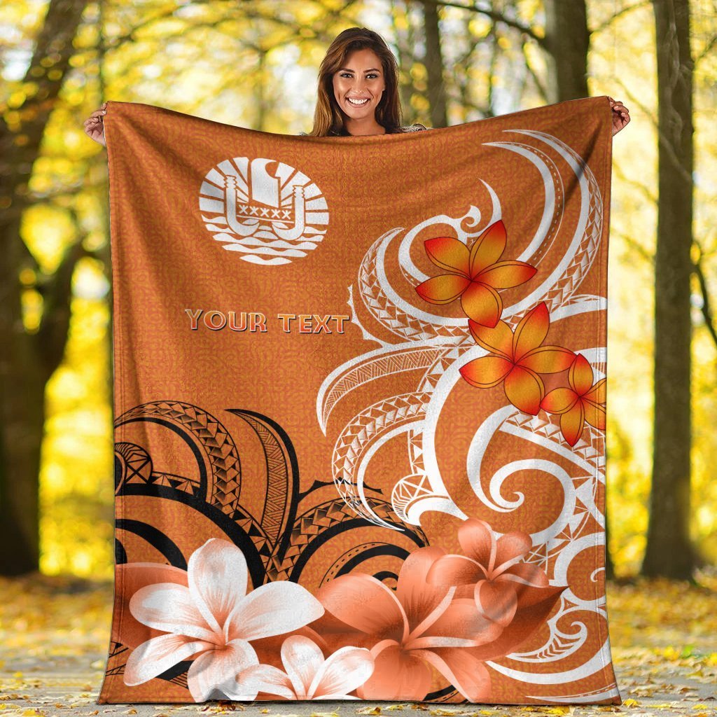 Custom Tahiti Personalised Premium Blanket - Tahitians Spirit - Polynesian Pride