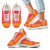 Marquesas Islands Sneakers - Marquesas Islands Polynesian Chief Tattoo Red Yellowish Version - Polynesian Pride