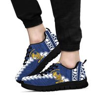 Fiji Navy Sneakers LT13 Unisex Black - Polynesian Pride