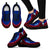 Guam Wave Sneakers - Polynesian Pattern Red Color Women's Sneakers - Black - Guam Black - Polynesian Pride