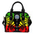 Northern Mariana Islands Shoulder Handbag - Polynesian Tattoo Reggae One Size Reggae - Polynesian Pride