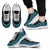 American Samoa Wave Sneakers Blue Color Men's Sneakers - White - American Samoa White - Polynesian Pride