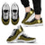 American Samoa Wave Sneakers Gold Color Men's Sneakers - White - American Samoa White - Polynesian Pride