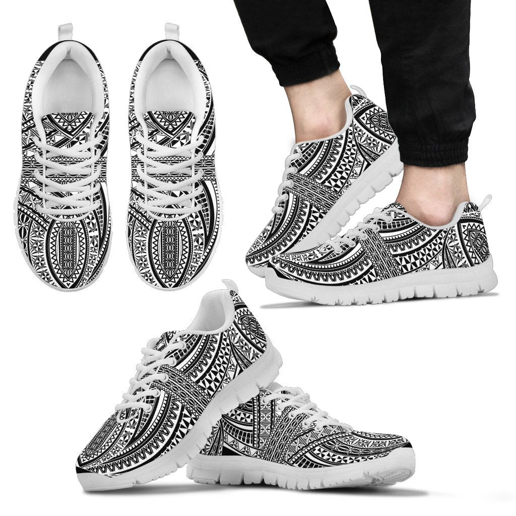 Polynesian Sneakers White Men's Sneakers - White - 2 White - Polynesian Pride
