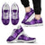 Hawaii Sneakers - Hibiscus Kanaka Maoli Purple Unisex White - Polynesian Pride