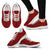 Polynesian Sneakers Red Women's Sneakers - White - 4 Black - Polynesian Pride