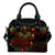 Marshall Islands Polynesian Shoulder Handbag Turtle Hibiscus Reggae One Size Reggae - Polynesian Pride