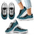 American Samoa Wave Sneakers Blue Color Kid's Sneakers - White - American Samoa White - Polynesian Pride