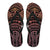 Polynesian 03 Flip Flops Women Black - Polynesian Pride