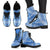 kosrae Leather Boots - Polynesian Flag Chief Version - Polynesian Pride