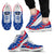 Samoa Sneakers - Samoa Coat Of Arms Thunder Style Unisex White - Polynesian Pride