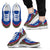 Guam Wave Sneakers - Polynesian Pattern Gold Color Men's Sneakers - White - Guam White - Polynesian Pride