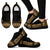 Austral Islands Sneakers - Austral Islands Polynesian Chief Tattoo Gold Version - Polynesian Pride