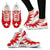 Tonga Sneakers - Tonga Coat Of Arms Thunder Style - Polynesian Pride