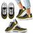American Samoa Wave Sneakers Gold Color Kid's Sneakers - White - American Samoa White - Polynesian Pride