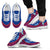 Guam Wave Sneakers - Polynesian Pattern Pink Color Men's Sneakers - White - Guam White - Polynesian Pride