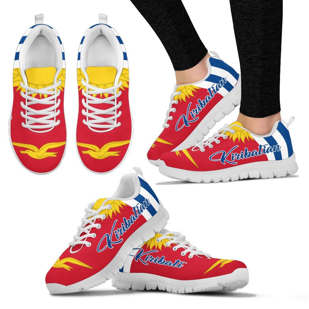 Kiribati Sneakers - Kiribati Flag - K5 - Polynesian Pride