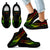 Pohnpei Sneakers - Pohnpei Flag Micronesian Knife Reggae Style - Polynesian Pride