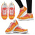New Caledonia Sneakers - New Caledonia Polynesian Chief Tattoo Red Yellowish Version - Polynesian Pride