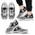Tahiti Rising Sneakers - Tahiti Flag Polynesian Tattoo (Black) - A16 - Polynesian Pride