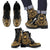 Samoa Leather Boots - Tribal Green Green - Polynesian Pride