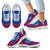 Guam Wave Sneakers - Polynesian Pattern Pink Color Kid's Sneakers - White - Guam White - Polynesian Pride