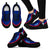 Guam Wave Sneakers - Polynesian Pattern Gray Color Women's Sneakers - Black - Guam Black - Polynesian Pride