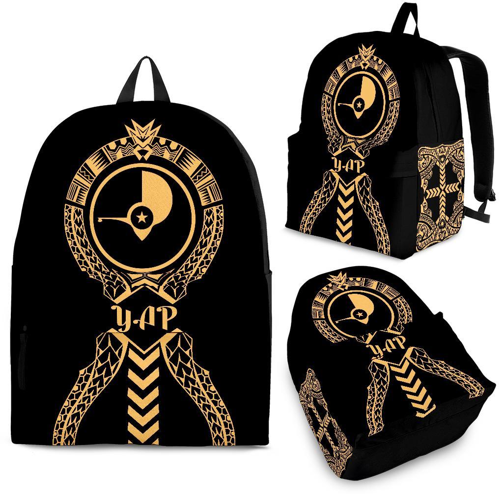 Yap Backpack - Micronesian Tribal One Style Gold - Polynesian Pride