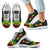 Pohnpei Sneakers - Pohnpei Flag Micronesia Reggae Style - Polynesian Pride