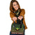 Hawaii Custom Personalised Shoulder Handbag - Kanaka Maoli Rocket Style (Reggae) One Size Black - Polynesian Pride