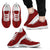 Polynesian Sneakers Red Men's Sneakers - White - 2 Black - Polynesian Pride