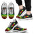Pohnpei Sneakers - Pohnpei Flag Micronesia Reggae Style Unisex White - Polynesian Pride