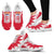 Tahiti Sneakers - Tahiti Flag Thunder Style - Polynesian Pride