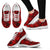Polynesian Sneakers - Polynesian Tattoo Red Version - Polynesian Pride