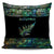 Aotearoa Maori Silver Fern Pillow Cover Paua Shell - Polynesian Pride