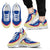 Guam Wave Sneakers - Polynesian Pattern White Gold Color Men's Sneakers - White - Guam White - Polynesian Pride