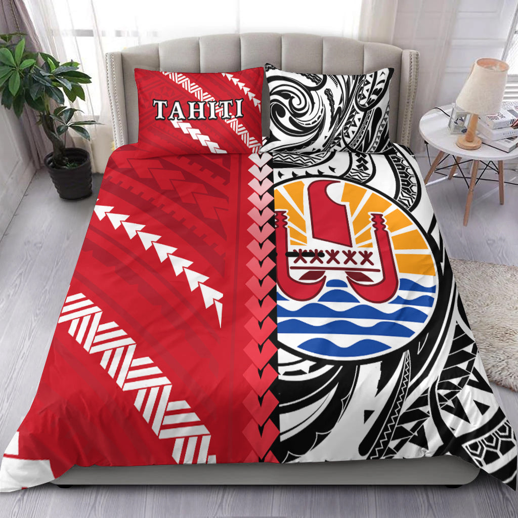 Tahiti Unique Bedding Set Polynesia Pattern LT13 Red - Polynesian Pride